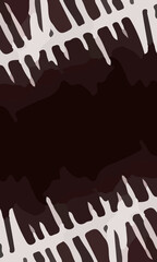 Simple thorns background with copy space area. Suitable for poster and banner