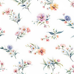 watercolor-wallpaper-featuring-a-minimalist-variety-of-flowers-in-pastel-colors-occupying-a-simple