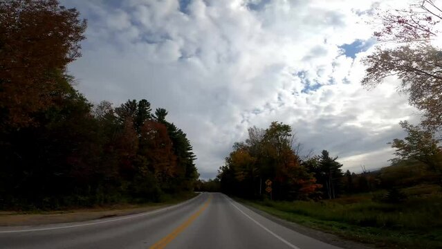 Vermont Driving 102 Autumn Killington