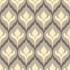 retro seamless ornamental pattern - 718562038
