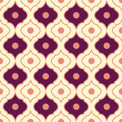 retro seamless ornamental pattern - 718562075