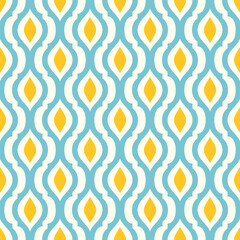 retro seamless ornamental pattern - 718562208