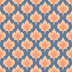 retro seamless ornamental pattern - 718562220