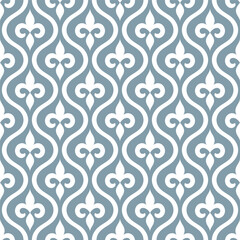seamless ornamental pattern - 718562234