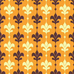 retro seamless ornamental pattern - 718562274