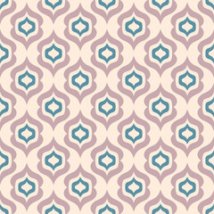 retro seamless ornamental pattern - 718562284