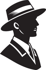Cricket Umpire Silhouette Design