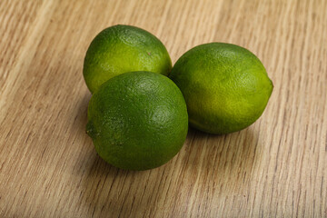 Green sour tropical Lime fruit