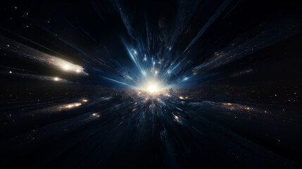 Fototapeta premium Light speed