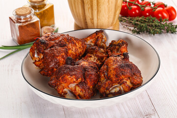 Indian tandoori turkey shoulder wing