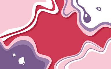 Abstract tulip background poster. Good for fashion fabrics, postcards, email header, wallpaper, banner, events, covers, advertising, and more. Valentine's day, women's day, mother's day background.