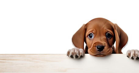 beagle dog sitting on the floor