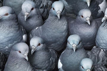 Fototapeta premium pigeons background wall texture pattern seamless wallpaper