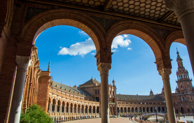 The wonders of the beautiful Seville, the capital of Andalusia in the south of Spain