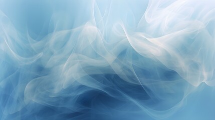 abstract blue smoke wave background