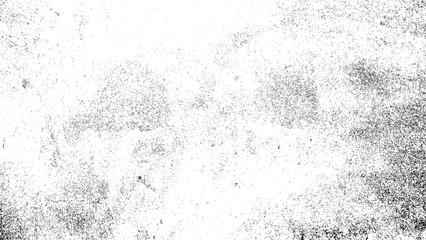 Grunge Black And White Urban. Dark Messy Dust Overlay Distress Background. Easy To Create Abstract Dotted, Scratched, Vintage Effect With Noise And Grain