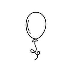 hand drawn balloon