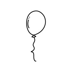 hand drawn balloon