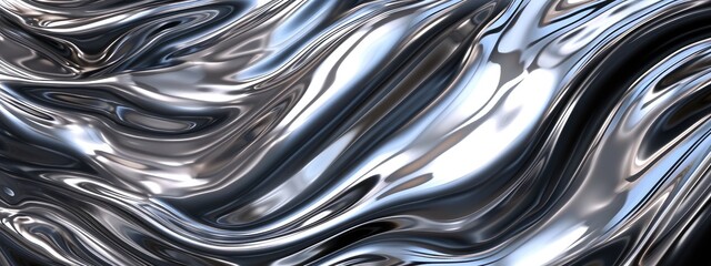 Silver metal texture background