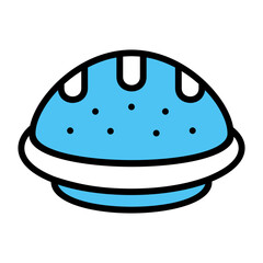 Bread Icon Element For Design