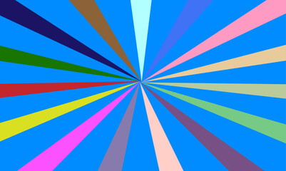 Circus background with retro rays layout,vintage sunbeam burst. Colorful grunge sunburst. Vector illustration. spiral, swirled radial striped starburst vector. Colored sunburst element radial stripes.
