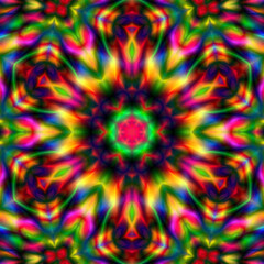 Mosaic texture. Stained glass effect.Abstract kaleidoscope background. Beautiful multicolor kaleidoscope texture.