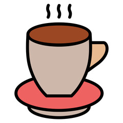 Coffee Cup  Icon Element For Design