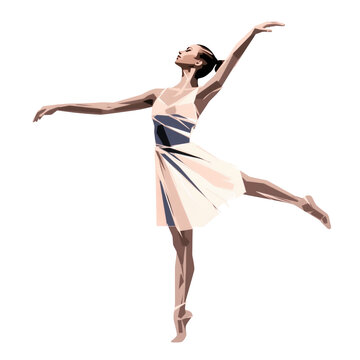 Graceful Motion: The Minimalist Ballet Dancer
