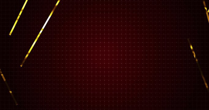 4K Metallic stipes lines moving with slow camera zoom out. Premium cosmetic advertisement ads background fx. Universal frame elegant fashion bg. Magical luxurious gradient invitation card background.