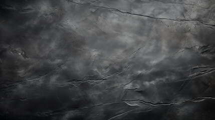 Empty gray concrete wall. Gray concrete wall as background. Abstract design with textured black stone wall background