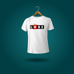 Valentines day T shirt Design