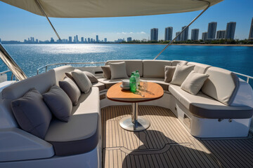 Fototapeta premium Water ship vacation holiday sea boat yacht luxury cruise recreation vessel travel