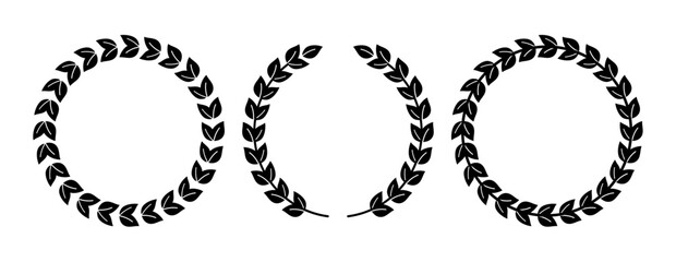 Leaf vector frame, greeting frame design decorated with  leaves, Vector illustration	