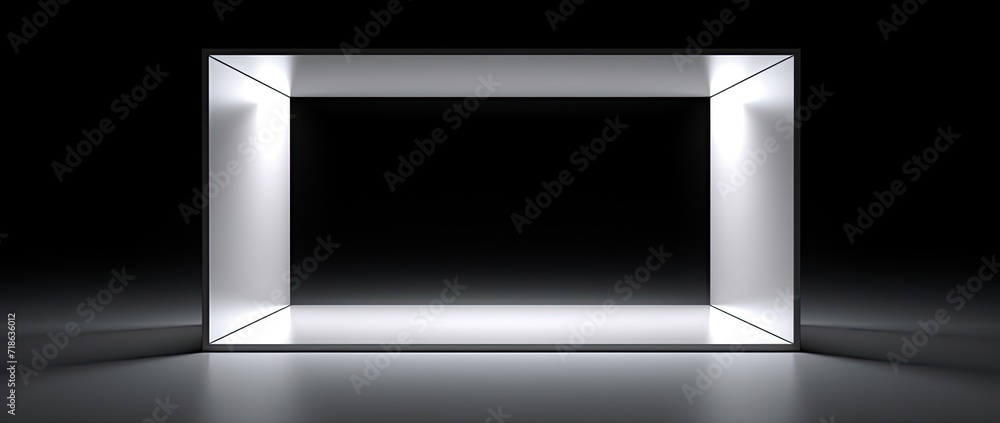 Poster a vibrant and dynamic neon abstract background formed by intersecting lines