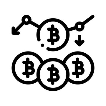 decrease line icon