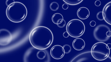 Water drops on gradient background bubble color concept graphic for illustration