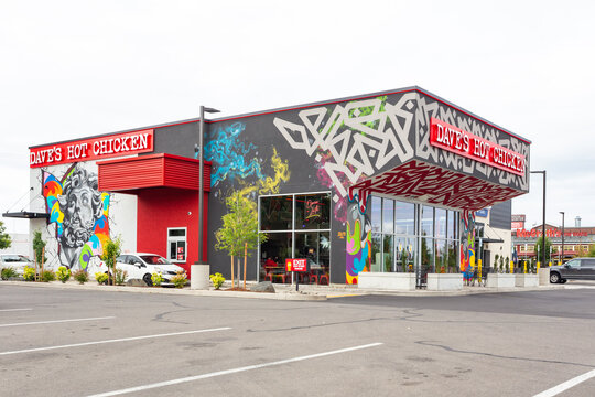 Dave's Hot Chicken building in Salem, Oregon