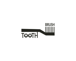 Creative Truth brush with letter logo vector illustration.