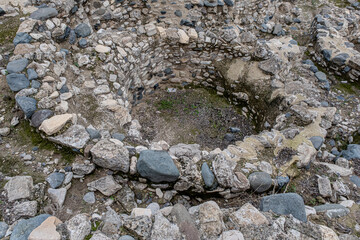 Choirokoitia Neolithic Settlement archeological site, a UNESCO World Heritage Site, located near Choirokoitia village in Larnaca district, Cyprus 