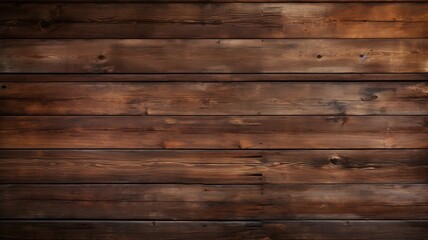 Fototapeta premium Old wooden background or texture. Old wood planks with knots and nail holes
