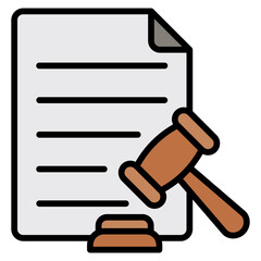 Legality Icon Element For Design