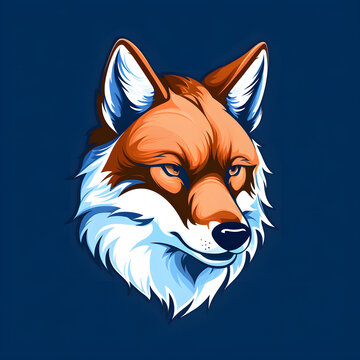 Logo illustrion animail "wofl"