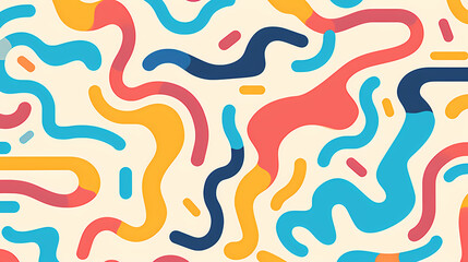 Abstract seamless doodle background, artistic backdrop