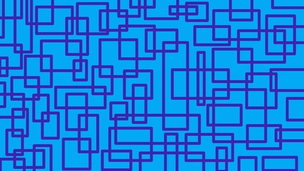 Abstract rectangle blue square geometric pattern background. Abstract blue color geometric background with copy space. Modern and minimal concept. Ad, poster, presentation, annual report and cover.
