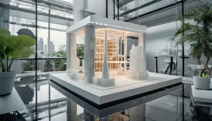 Printed Visions: Exploring Architectural Prototyping with 3D Printing"