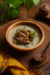 a bowl of vegetable stew 
