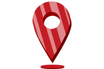 Location Social Media Sticker Design