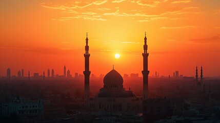A Ramadan Sunset Ramadan Kareem 2024