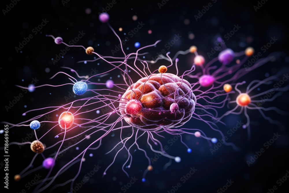 Poster human brain deep learning memory processes. long-term memory stores information, short-term memory h