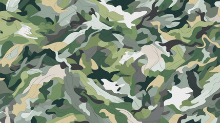 Fototapeta premium Camo Illustration pattern